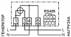 Однофазный счетчик электроэнергии AD11В.1-LRs-Z-R-TW (1-7-1) прямого включения на ток 80А
