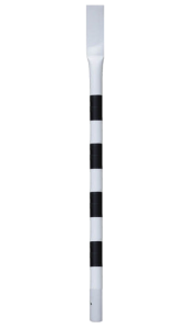СОС-2,5 Столбик опознавательный для подземных кабельных линий связи (цвет белый с черным) h=2,5 м